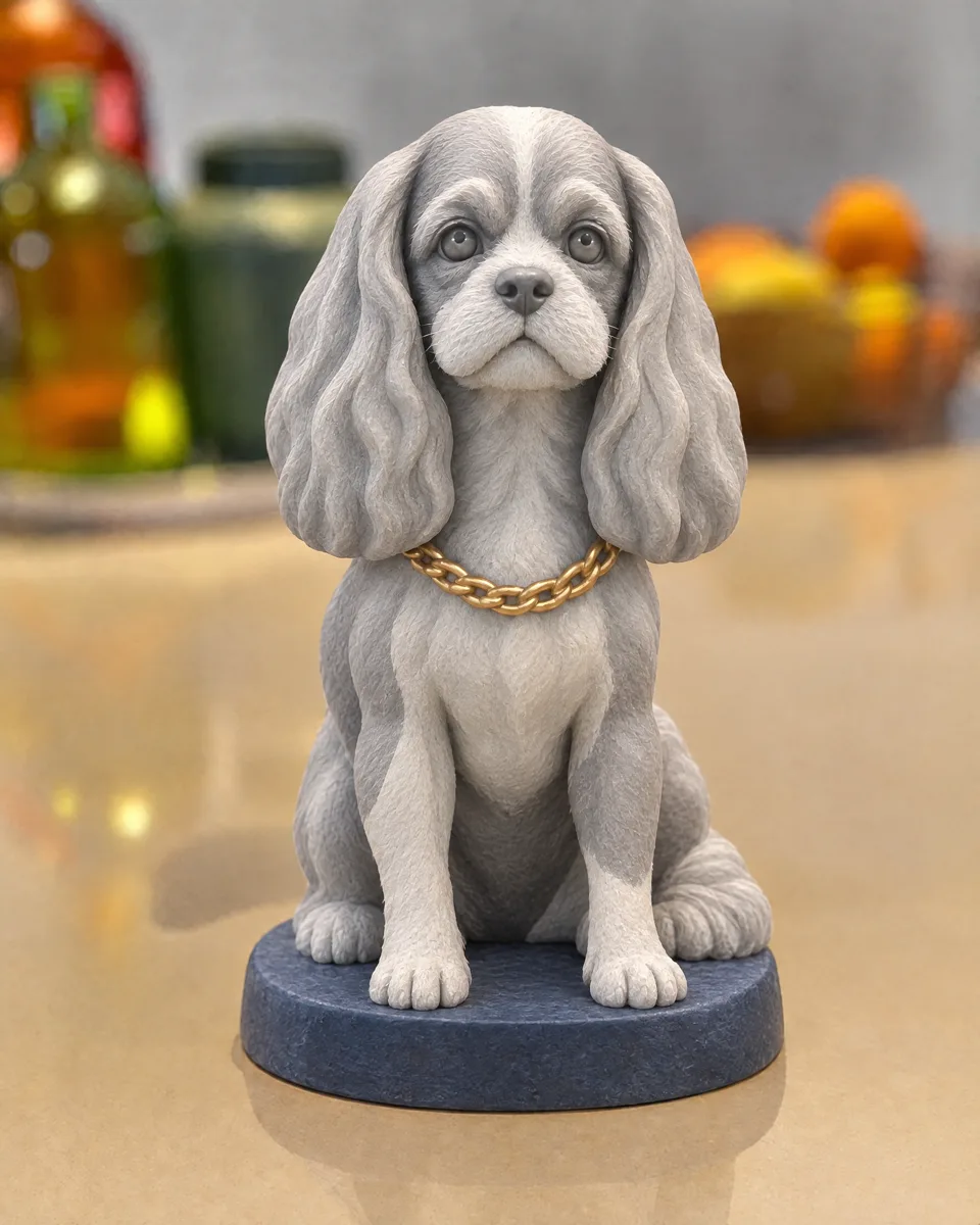 Finished hand-painted sculpture 34