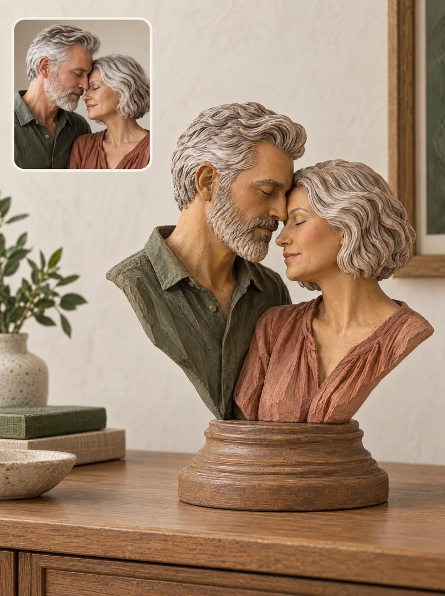 Finished hand-painted sculpture 18