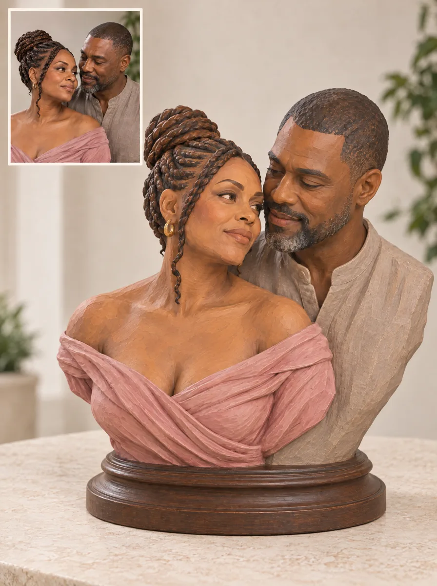 Finished hand-painted sculpture 16