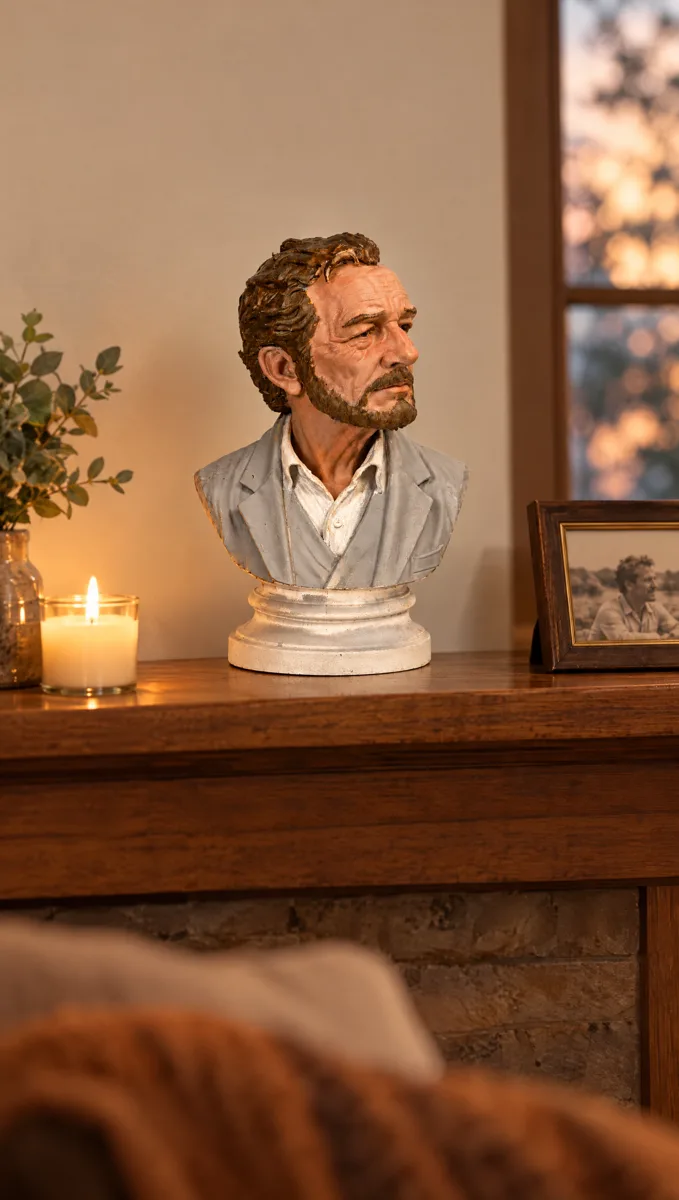 Finished hand-painted sculpture 42