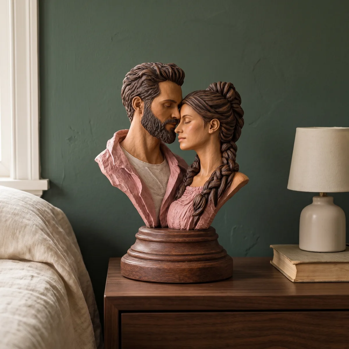 Finished hand-painted sculpture 21