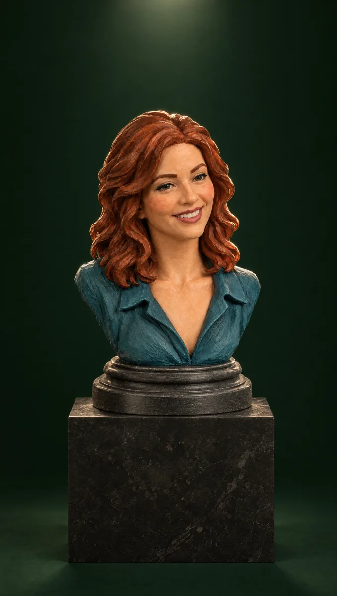 Finished hand-painted sculpture 41